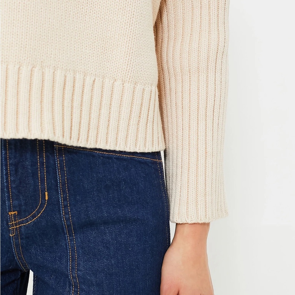 Tuckernuck Sandstone Brenna Polo Sweater - Picture 4 of 11